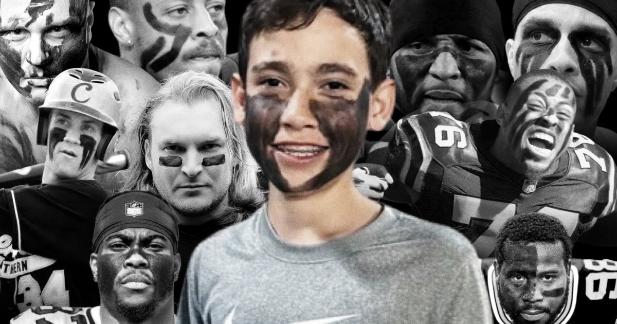 FLAG ON THE PLAY: Middle school suspends student for wearing eye black to  football game