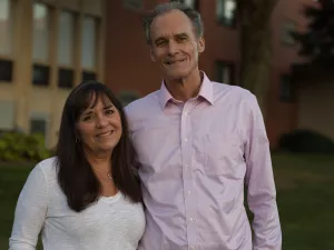 Joe Gow and wife Carmen at University of Wisconsin - La Crosse