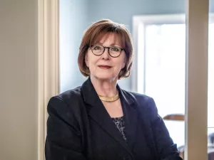 Iowa pollster J. Ann Selzer in her office 