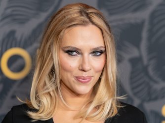 Scarlett Johansson attends the 2023 God's Love We Deliver Golden Heart Awards at The Glasshouse in New York on October 16, 2023