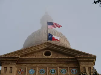 Texas state capitol building in Austin