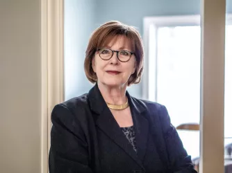 Iowa pollster J. Ann Selzer in her office 