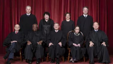 Roberts Court Group Photo