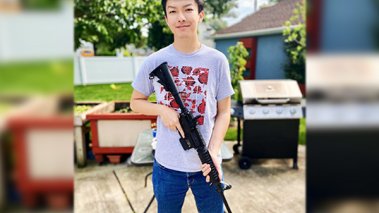 Fordham student Austin Tong posted to Instagram an image holding a gun to memorialize the anniversary of the Tiananmen Square massacre.