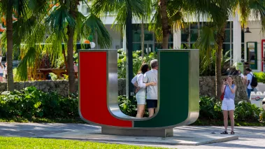 University of Miami campus.