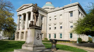 North Carolina state capitol building