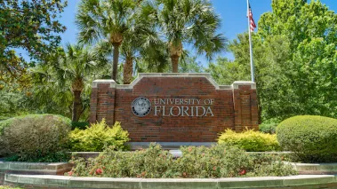 1 / 1 – Brick sign of University of Florida