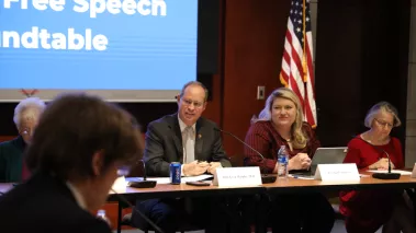 Rep Murphy Annual Campus Free Speech Roundtable