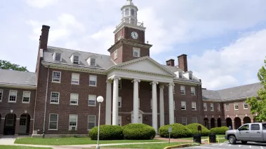 Watson Hall on the campus of Lafayette College in Easton, Pennsylvania.