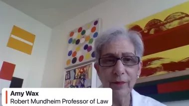 Amy Wax attends FIRE Faculty Network webinar