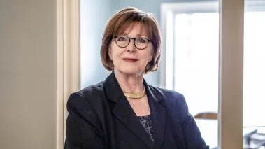 Iowa pollster J. Ann Selzer in her office 