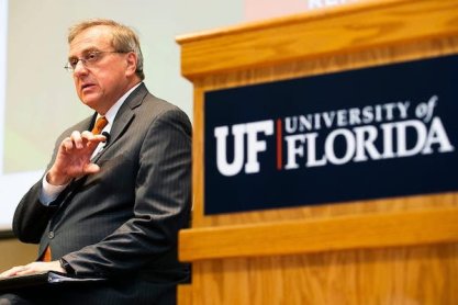 University of Florida President W. Kent Fuchs