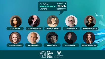 Vanderbilt Free Speech Week 2024 Speakers