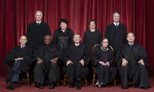 Roberts Court Group Photo