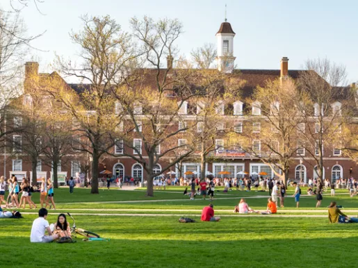 University of Illinois college campus in Urbana Champaign Leigh Trail / Shutterstock.com