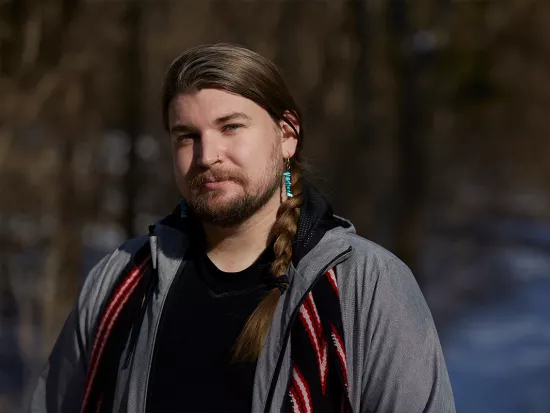 Haskell Indian Nations University Student Journalist Jared Nally