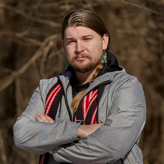 Haskell Indian Nations University Student Journalist Jared Nally