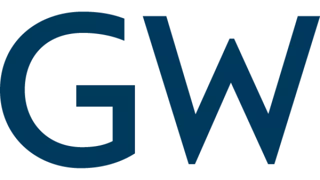 George Washington University logo monograph