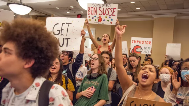 Student protesters University of Florida