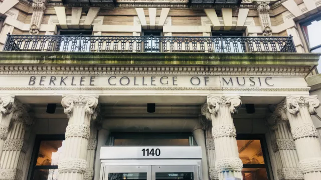 Entrance to Berklee College of Music