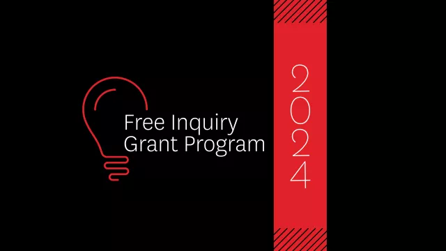 Free Inquiry Grant 2024 logo