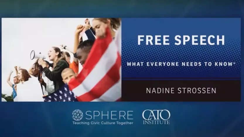 Book cover of Nadine Strossen's "Free Speech: What You Need to Know"